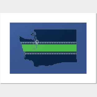 Seattle Football Posters and Art